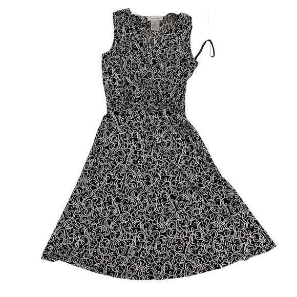 NINE WEST Women’s Black and White Dress Size XS - Picture 1 of 4